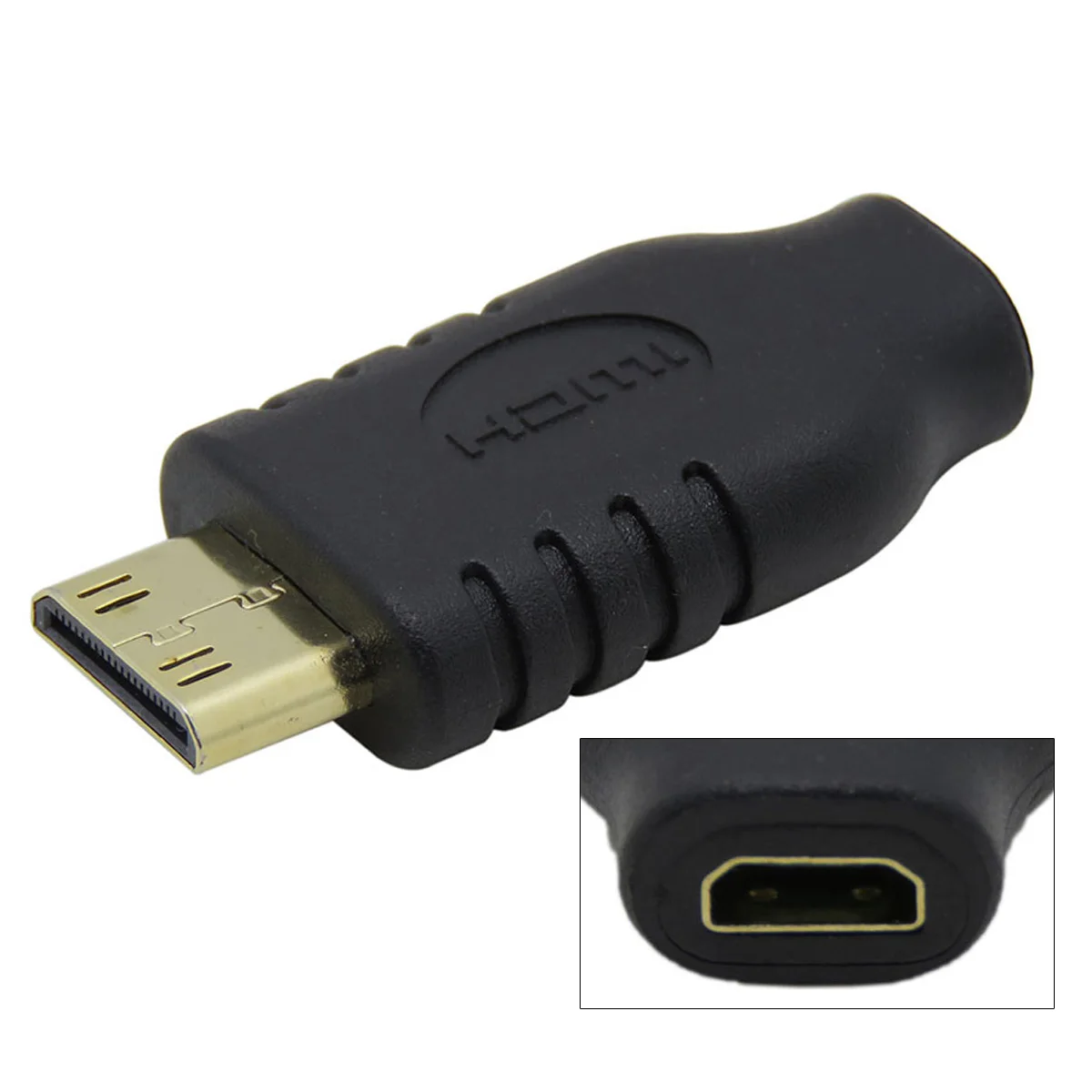 CYSM Micro HDMI-saderīgam D Tipa Ligzda Sieviešu Mini HDMI-saderīgam 1.4 Vīriešu Tips C Pārveidotājs Adapteri 2