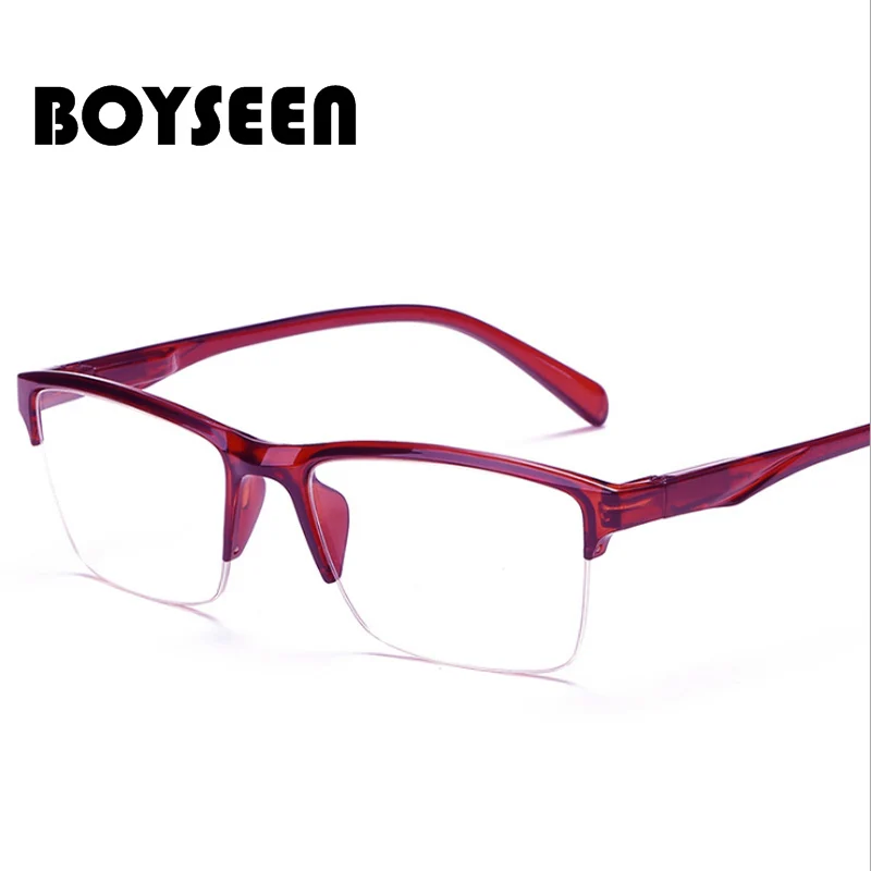 Boyseen Zīmola Ultravieglajiem Laukumā, Melnā Puse Kadru Lasīšanas Brilles Pie-redzes Brilles Unisex -350~+400