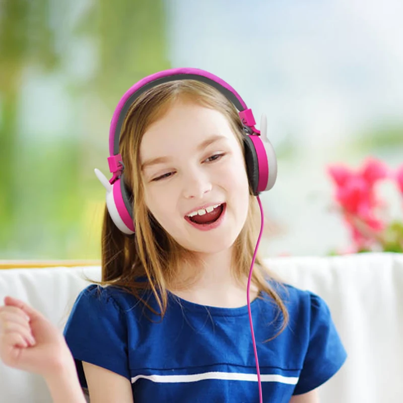Monstriem Bezvadu Austiņas ar Micrphone Bērniem Zēns Bērni Cute Meitenes Stereo Mūzikas Bluetooth Austiņas, Bērnu Jaunā Gada Dāvanu