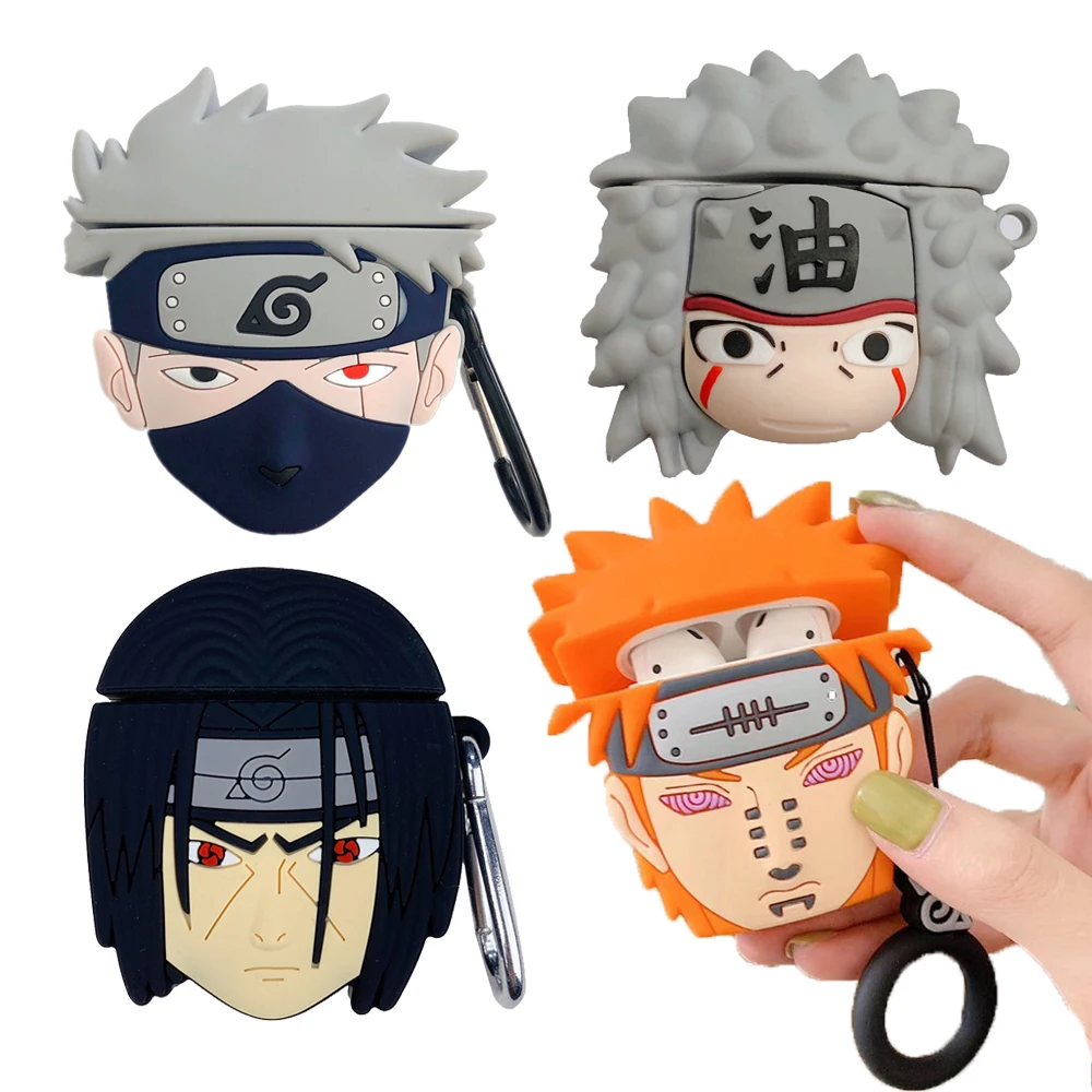 Naruto Anime Austiņas Gadījumā Par Apple Airpods 3 Kakashi Uchiha Jiraiya Austiņu Aizsardzības Soft Shell Cover Rotaļlietas Bērniem Pieaugušo Dāvanu