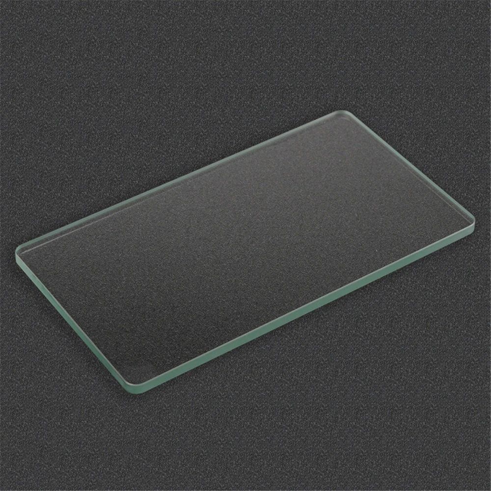 1 Gab. Stikla Plate Creality LD-002H Gaismas Konservēšanas Temperatūras Izturīga Platforma, Stikla Plāksne 130*70mm Stikla Platforma 1