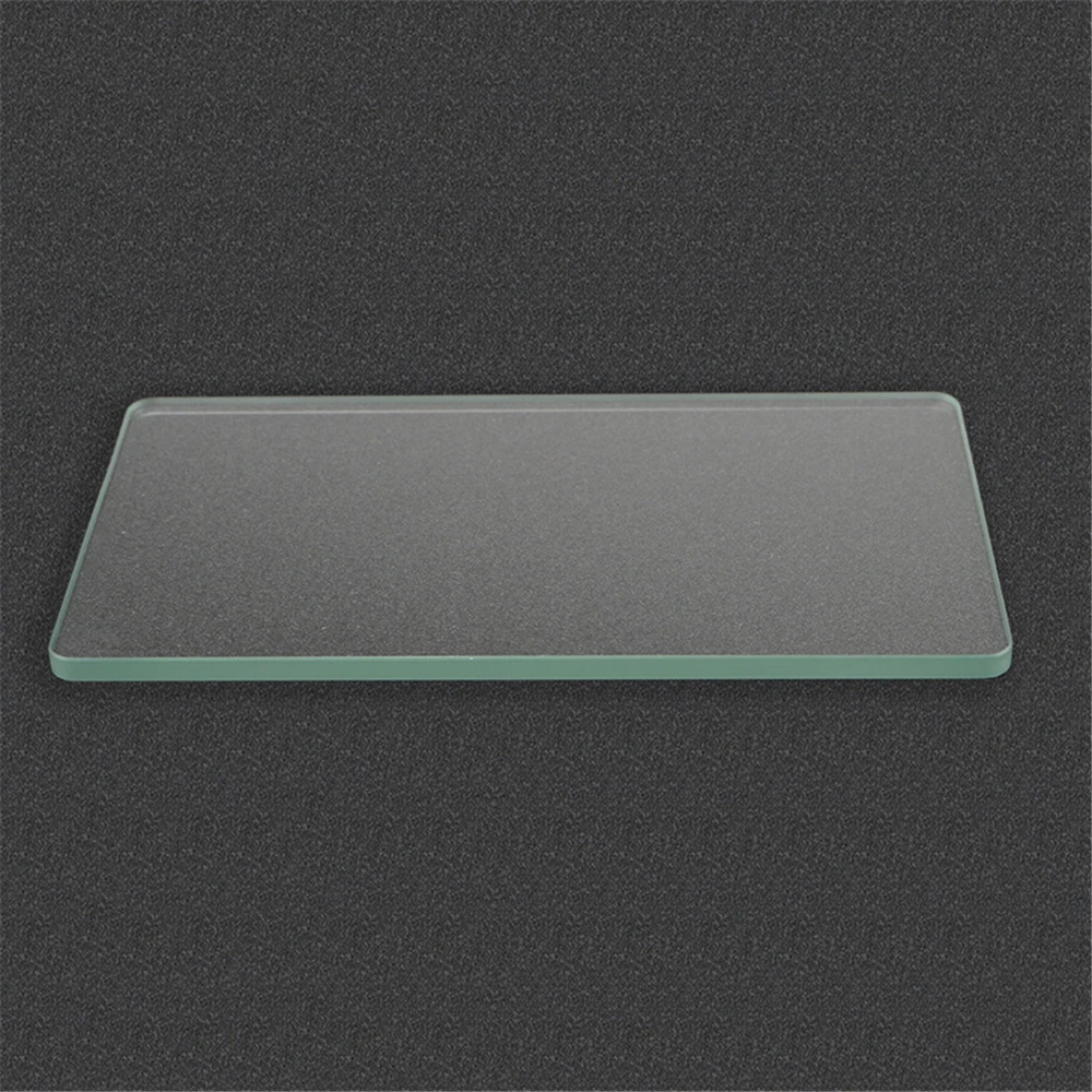 1 Gab. Stikla Plate Creality LD-002H Gaismas Konservēšanas Temperatūras Izturīga Platforma, Stikla Plāksne 130*70mm Stikla Platforma 3