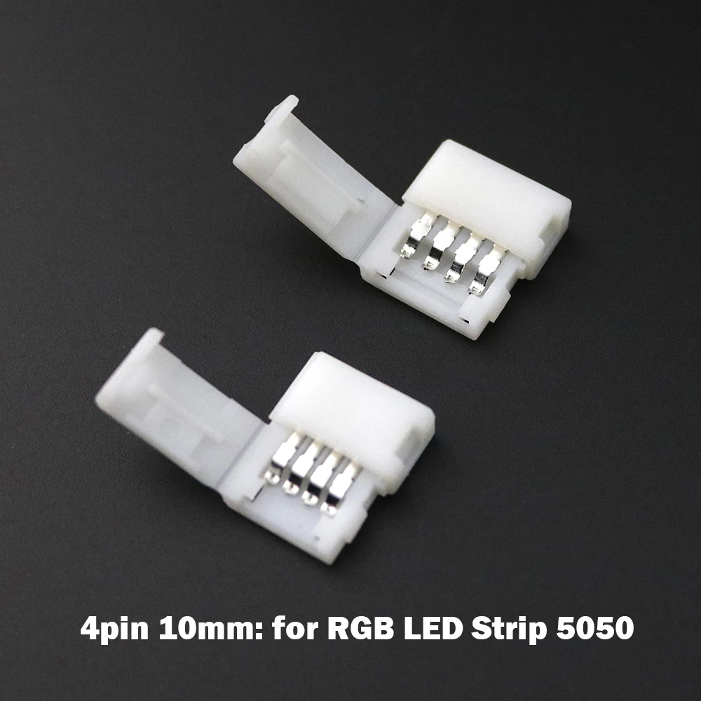 5GAB LED Lentes Savienotāji 2pin 8mm / 2pin 10mm / 4pin 10mm / 5pin 10mm / 5pin 12mm / 6pin 12mm Bezmaksas Metināšanas slokšņu Savienotājs