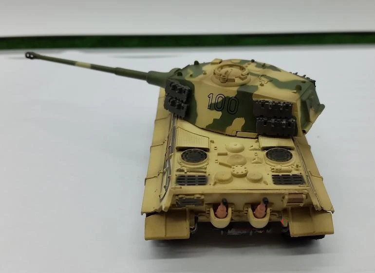 1:72 vācu Tiger King Henshl tornītis smagais tanks modelis Trompetists gatavo 36296 1