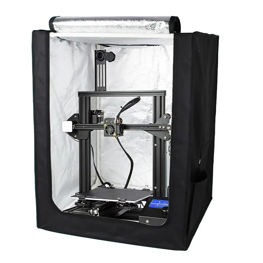 3D Printeri, Kameras Nemainīga Temperatūra, skaņu necaurlaidīgi Putekļu Vāciņš Siltuma Saglabāšana Teltis Ender 3 CR-100 PrinterTent/Daļu 2