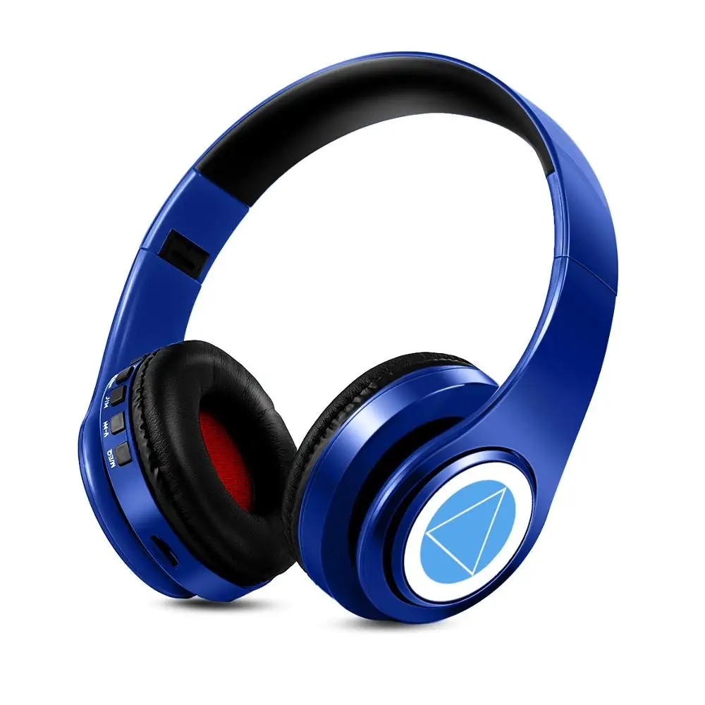 Bluetooth-saderīgas Austiņas Bezvadu Austiņas Pār-auss Trokšņa HiFi Stereo Slāpēšanas Spēļu Austiņas ar Mic Atbalsta TF Karti