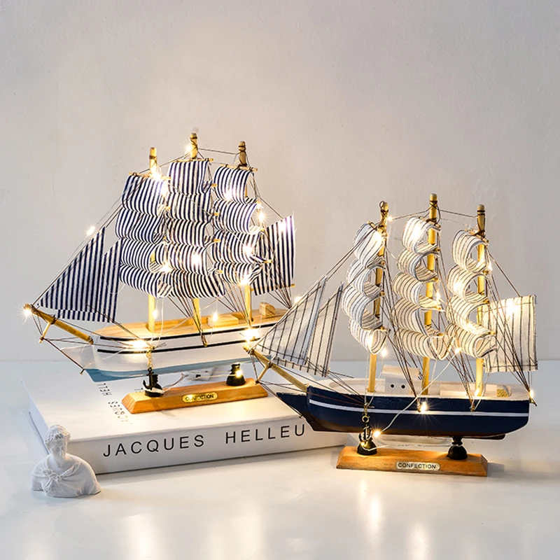 Koka Mājas Dekoru Roku Darbs Buru Eiropas Laivu, Jahtu Miniatūras Koka Kuģa Modelis Rotaļlietas Bērniem Dzimšanas Dienas Dāvana Dāvanu Kolekcija 5
