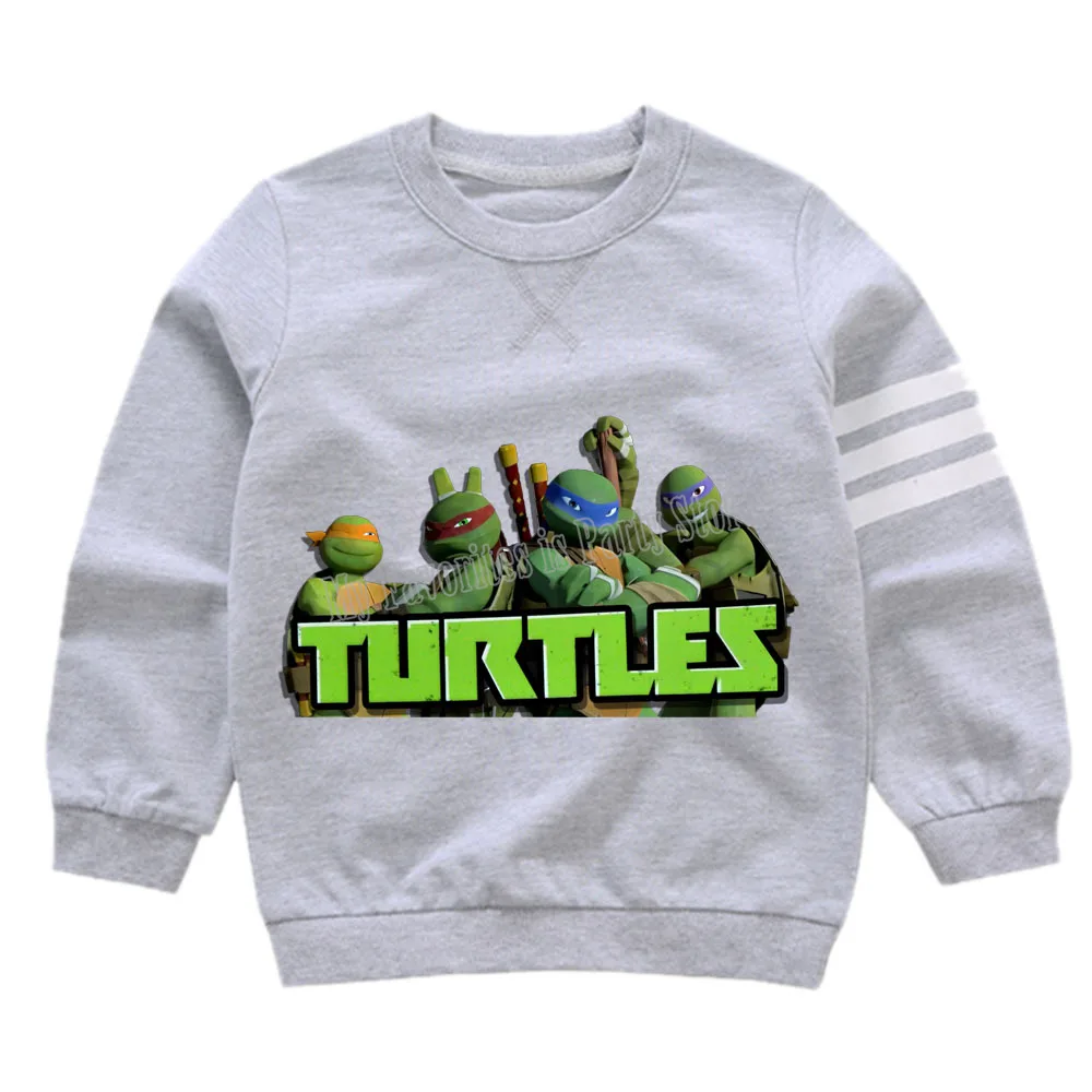 Bandai Teenage Mutant Ninja Turtles Bērnu Sporta Krekls Zēnu, Meiteni, Svītrains Džemperis Raibs Streetwear Bērnu Multfilmas Rudens Drēbes 2