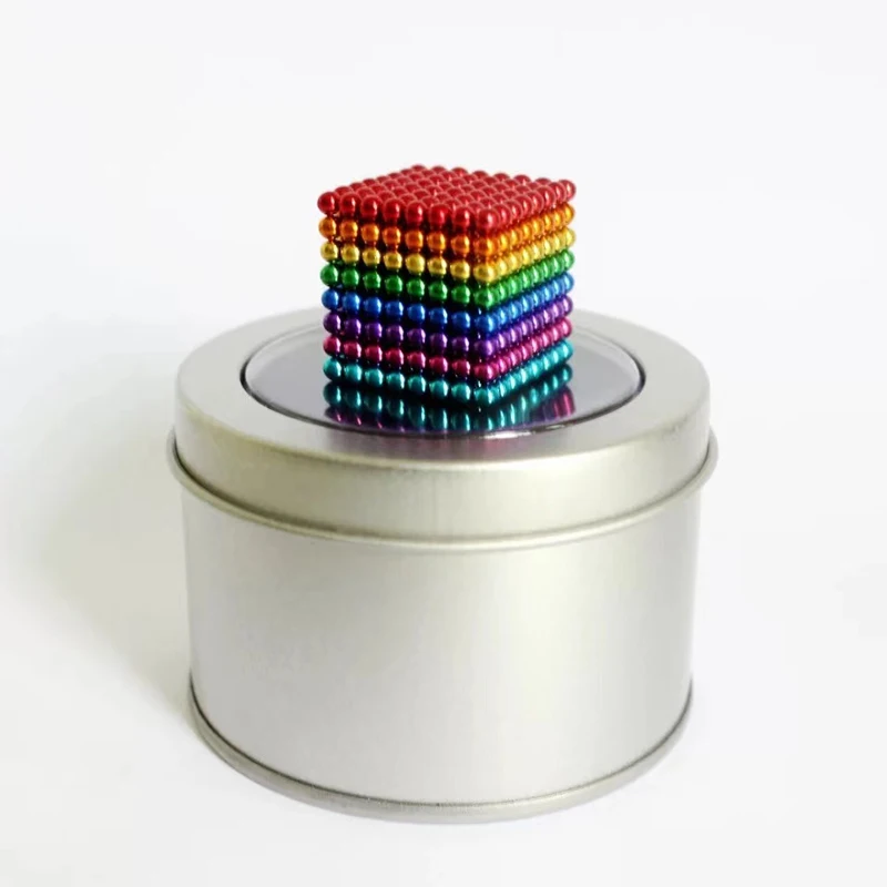 5/3mm Magnētiskā Bumba Rotaļlietas Metāla DIY Krāsains Magnēta Bumbiņas Bloķē Kubu, Būvniecība Celtniecības Rotaļlietas Colorfull Māksla, Amatniecība, Ideja Rotaļlietas 0