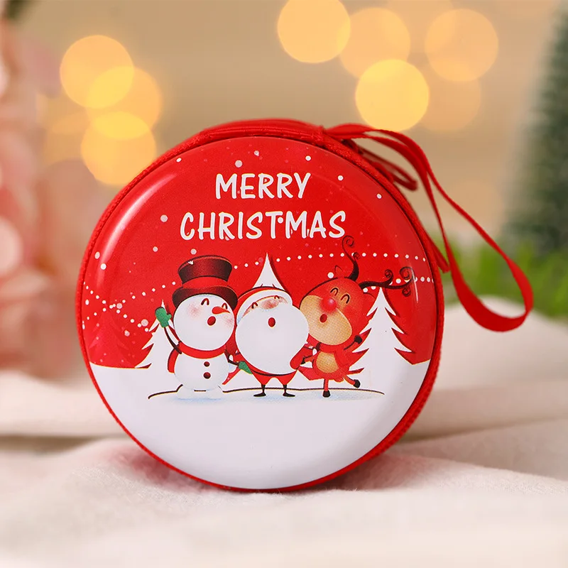 2gab Santa Claus, Sniegavīrs Mainīt Maku Austiņas Glabāšanas Seifa Priecīgus Ziemassvētku Jaunā Gada Dāvanu, Ziemassvētku Eglītes Rotājumu Kulons 3