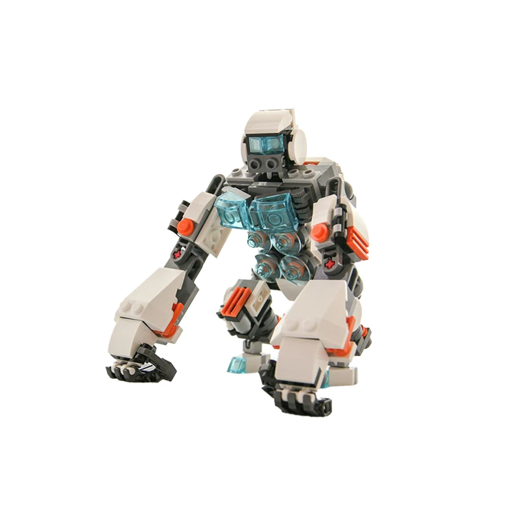 KM Mērkaķis Mech Bērniem Transformācijas Robotu Komplektu, Rotaļlietas, Modeļi, Modeļu Deformēta Auto Dzīvnieku Balts OrangutanToy Boy Dāvanu