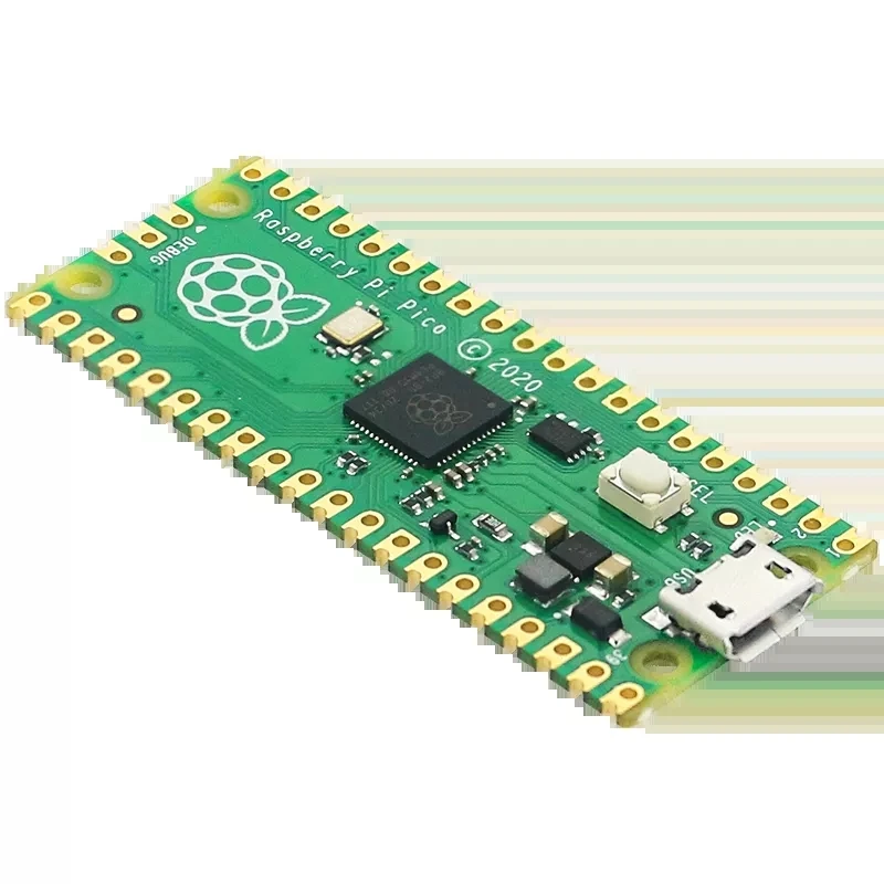 Sākotnējā Aveņu Pi Pico RP2040 Mikrokontrolleru Mikroshēmu Dual-Core Arm Cortex M0+ Procesoru Zemo Elektroenerģijas Mikrodatoriem 0