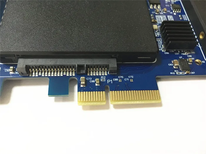 Universal Marvell 88SE9230 ātrgaitas Dual SATA III PCI Express X2 SSD RAID Adaptera karti kartes paplašināšanas karti RAID 0/1 1