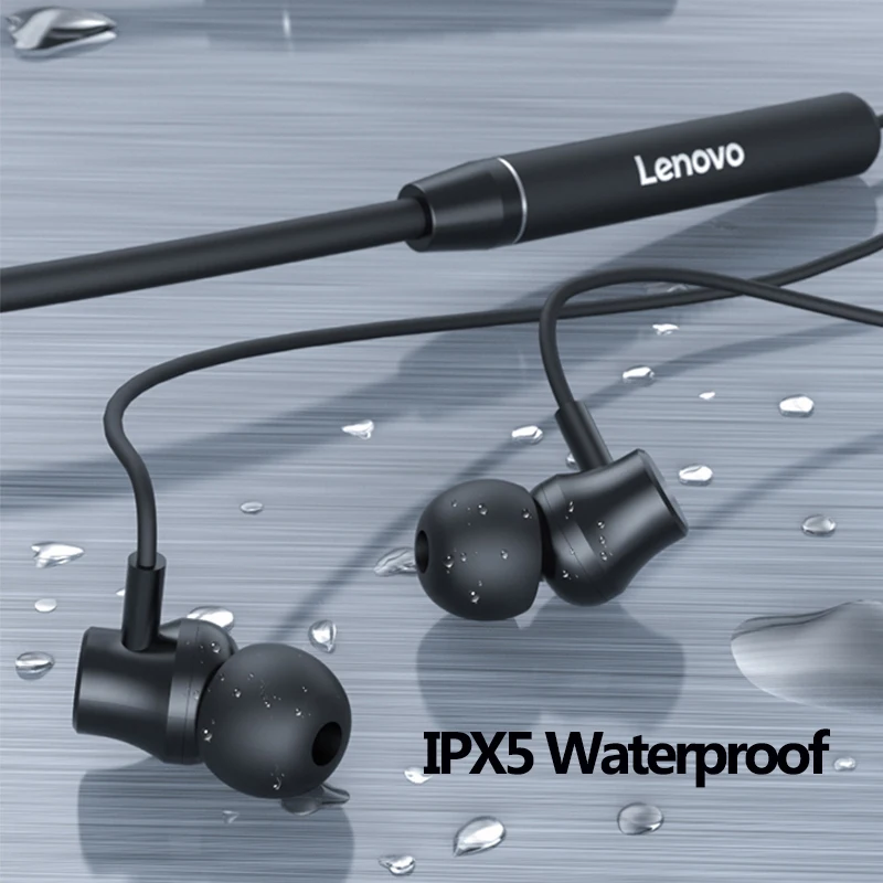 Sākotnējā Lenovo QE03 TWS Bluetooth Austiņas Bezvadu Neckband Sporta Austiņas HIFI Skaņas Kvalitāte, Trokšņa Slāpēšanas Earbuds Dāvanu
