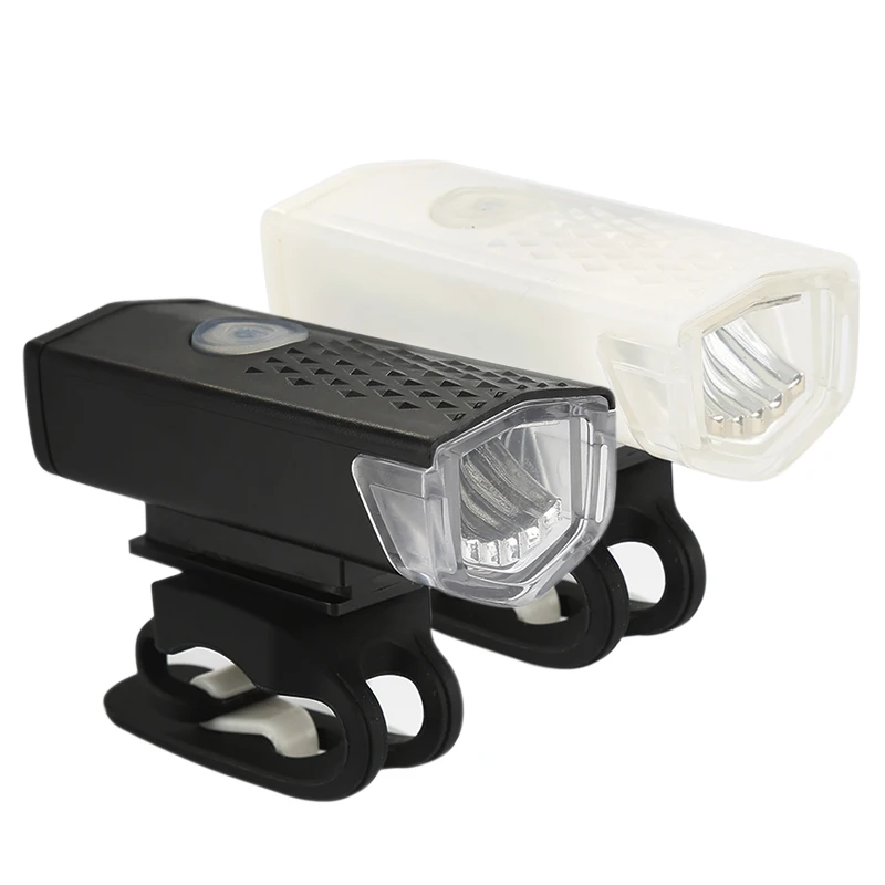 Velosipēds Gaismas USB Lādējamu 300 Lūmenu 3 Režīmu Velosipēda Priekšējais Gaismas Lukturis Velosipēdu Lukturu Velosipēdu LED Gaismiņu Laternu Piederumi