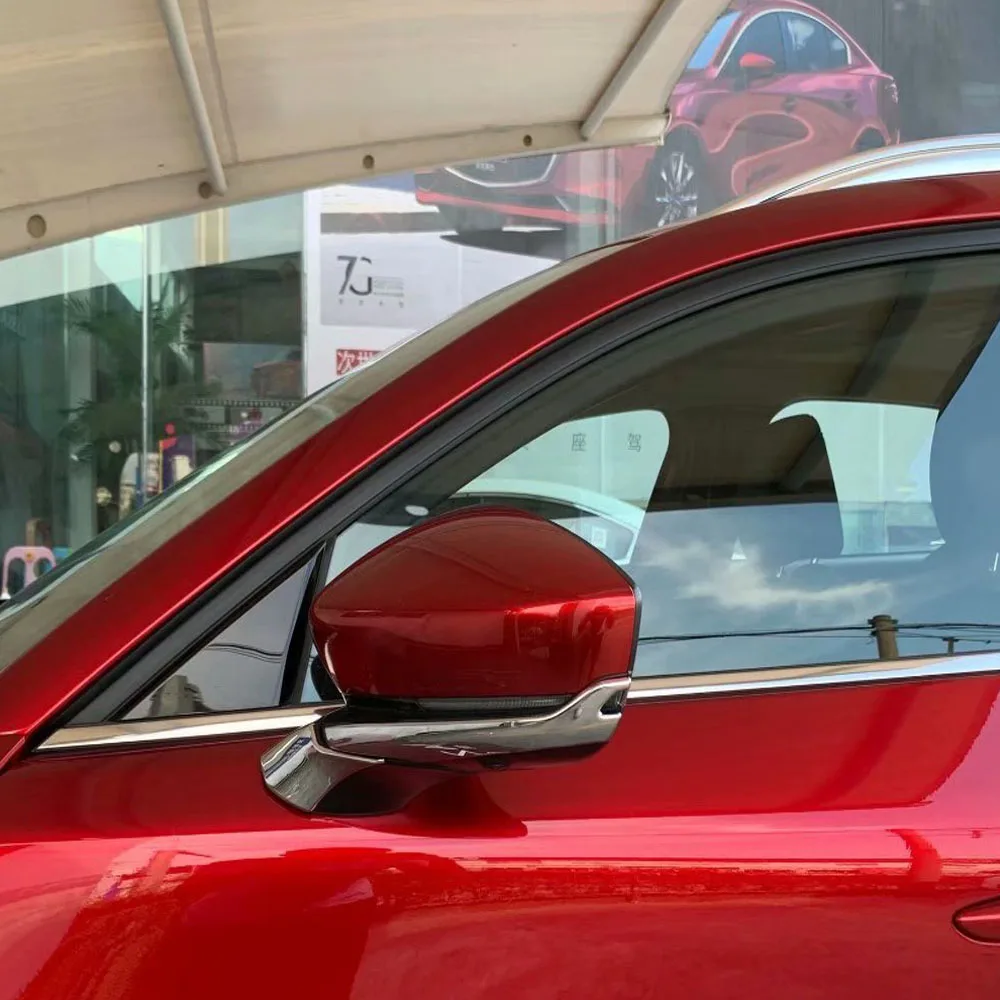Priekš Mazda Cx-30 Cx30 2020 2021 Auto Stils ABS Chrome Auto Atpakaļskata spogulī, sloksnes Vāka Apdare Cepurīti Dekorē Molding Pārklājums
