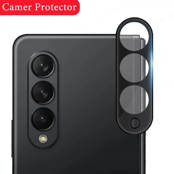 1/3 GAB Kamera Protector For Samsung Galaxy Z Fold3 5G Pilnīgu Pārklājumu Objektīva Rūdīta Stikla Samsung Z 3 REIZES 5G Aizsardzības Plēves