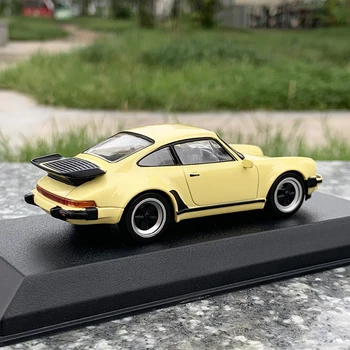1:43 Mēroga MINI 911 Turbo Simulācijas Automašīnas Modelis Lējumiem Sakausējuma Rotaļlietas Transportlīdzekļa Pieaugušo Fanu Kolekcionēšanas Dāvanu, Suvenīru Displejs