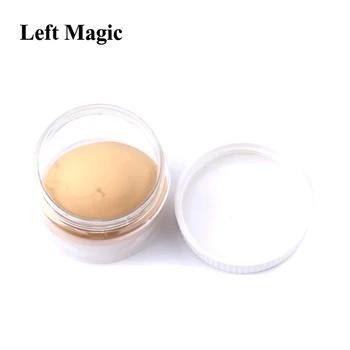 1 gab. ultra silikona simulācijas olu baltums olu zīda šalle burvju triki, burvju butaforijas Slēgt Piederumi G8076