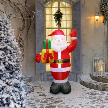 150 CM Ziemassvētku Piepūšamās Sniegavīrs Lelle LED Nakts Gaisma Attēls Dārza Rotaļlietas Puse, Ziemassvētku Rotājumi, Jaunā Gada 2021