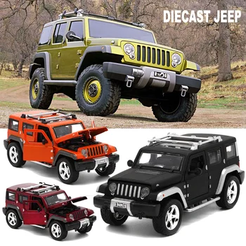 15Cm garums Lējumiem Jeep Wrangler Modeļa Automašīnām, Reprodukcija, Metāla Rotaļlietas, Ar Funkcijas, Lai Bērniem Kā Dāvanu