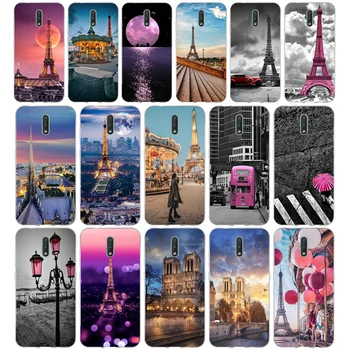 200FG Mīlestību, Parīzes Eifeļa torni, dāvanu Mīksta Silikona Tpu Vāciņa telefonu Gadījumā Nokia 2.1 2.3 3 3.1 4.2 5 5.1 Plus 7.2 6 8