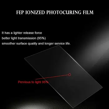 5gab/daudz DLP SLA LCD Sveķu 140*200 mm 5.5 collu UV FEP Plēves aizsargplēvi Par ANYCUBIC Fotonu Wanhao Aparāts D7 3D Printera Daļas