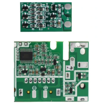 BL1490 Li-Ion Akumulatoru Plastmasas korpuss Uzlādes Aizsardzības Shēmu plates PCB LED 9Ah LXT400 BL1430 BL1460 par MAKITA 14,4 V