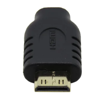 CYSM Micro HDMI-saderīgam D Tipa Ligzda Sieviešu Mini HDMI-saderīgam 1.4 Vīriešu Tips C Pārveidotājs Adapteri 0