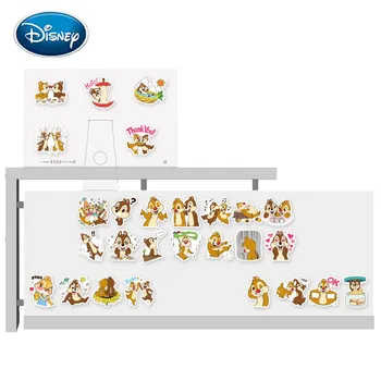 Disney 40pcs chipmunk brāļi grafiti uzlīmes nav-atkārtojas uzlīmes bērnu cute mobilā datora emocijas uzlīmju komplekts