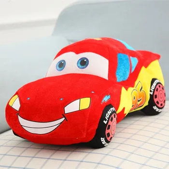 Disney Pixar Cars, Zibens Mcqueen Plīša Rotaļlietas Radošo Automašīnām Pildījumu Dīvāna Spilvenu Mājas Dekorēšanai Rotaļlieta Puika Ziemassvētku Dāvanu