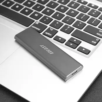 Izturīgs Ārējo Cieto Disku, USB 3.1 M. 2 NGFF SSD Būra C Tipa Mobilo Cietā Diska Adapteri, Ārējo Lietu