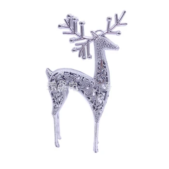 Jaunais Ziemassvētku Deer Elk Ziemassvētku Eglīšu Piekariņu Mājas Apdare Lēti Ziemassvētku Eglīte Ziemeļbriežu Dekoratīvi Rotājumi Bezmaksas Piegāde