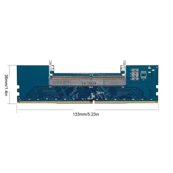 Jaunu Klēpjdatoru DDR4 RAM datora Adapteris Kartes Atmiņa Testeri TIK DIMM, lai DDR4 Converter Paplašināšanas Karti Pārskaitījums Kartes Datoru Daļas