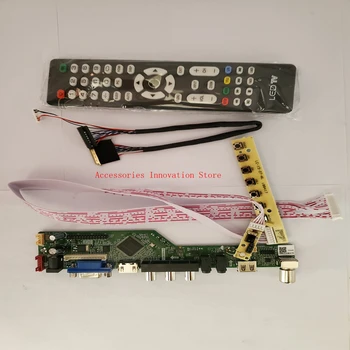 Jaunu Monitoru Komplekts N156BGE-L21 N156BGE-L11 TV+HDMI+VGA+USB 1366X768 LCD LED Ekrānu Kontrollera Draiveri Valde