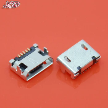 JCD 5 pin B tipa tālrunis asti charing savienotājs USB ligzda sieviešu ligzda Micro USB savienotājs 5P DIP DZĪVOKLIS MUTI Micro USB Savienojumu
