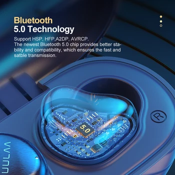 KUULAA TWS Bezvadu Earbuds pirkstu Nospiedumu Touch Bluetooth Austiņas,HD Stereo Bezvadu Austiņas,Trokšņa Slāpēšanas Spēlētājs 
Austiņas