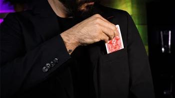 Maiņa-A-Divas Zīmes Mūrnieks Trikus Slēgt Izpildītājs Kartes Burvju Triki Staigāt Apkārt Burvju Butaforijas Parakstīts Kartes Visā Iztēli