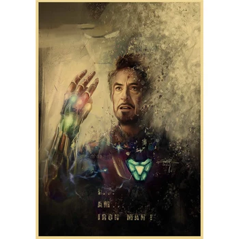 Marvel Iron Man Zirnekļcilvēka 5D DIY Dimanta Krāsošana Superhero Movie Avengers Endgame Dimanta Mozaīkas Cross Stitch Mājas Dekoru, Dāvanu