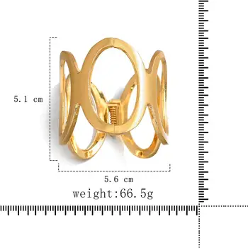 Mignon femmes režīmā aproces haute qualité géométrique rotatif métal aproces 2020. gadam nouveaux bijoux cadeaux