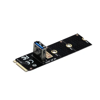 NGFF M. 2 USB 3.0 Pārsūtīt Kartes M2 USB3.0 Adapteri PCI-E Stāvvadu Karti Bitcoin Litecoin Miner Ieguves