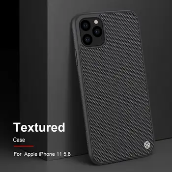 Nillkin iPhone 11 11 Pro Max Lietā 3D Teksturētu GAB Aizmugurējo Vāciņu Ultra-Plānas Mīkstas Malas Aizsardzības Tālrunis Lietā par iPhone 11 Pro Max