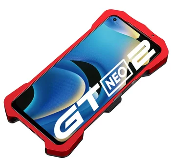 Par Oppo Realme GT Neo2 Zimon Luksusa Jaunu Thor Smago Bruņas, Metāla, Alumīnija Telefonu Gadījumos Attiecībā uz Realme GT Neo 2 Vāciņš