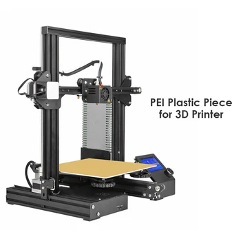 PEI Lapa Matēta 3D Printeri PEI Lapa Polyetherimid 305/254/235/157/150/120mm 3D Printeri, Veidot Virsmas Polyetherimide 0