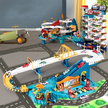 Pilsētas Elektriskā Lauka Rotaļlietas, Dinozaurs liešanai, Autostāvvieta, Piedzīvojumu Sacīkšu Trases, Mašīnu, Celtniecības Bērnu Rotaļlietas