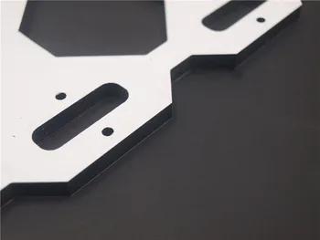 Prusa i3 6mm Alumīnija composit silda gultu pārvadājumi, renes CNC par Reprap Prusa printera daļas Melamīna plāksnes