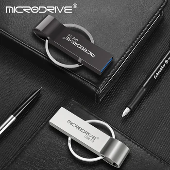 Reālā jauda, metāla Pen Drive 3.0 metāla USB Flash Drive 64GB, 128GB 32GB lielu ātrumu 16GB 4GB 8GB atmiņas Flash USB3.0 Stick