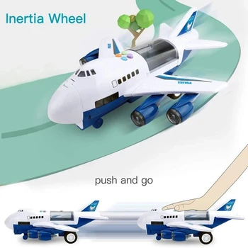 Rotaļlietas Gaisa kuģa Mūzikas Stāsts Simulācijas Dziesmu Inerces Bērnu Rotaļu Gaisa kuģa Liela Izmēra Pasažieru Lidmašīna Bērni pasažieru lidmašīna Rotaļu Automašīnu