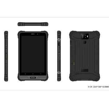 Rūpniecības Izturīgs Android 10 5G Tablets PC IP68 Ūdensnecaurlaidīga MTK 8 Collu Phablet 8GB RAM atmiņa, 128GB ROM 20.0 MP pirkstu Nospiedumu NFC Kompass