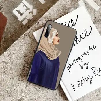 Sieviete Hijab Musulmaņu Islama Meitene Telefonu Gadījumā Samsung A51 A71 A72 A50 A52 A31 A10 A40 A70 A30 S A20 E A11 A01 A21 Silikona
